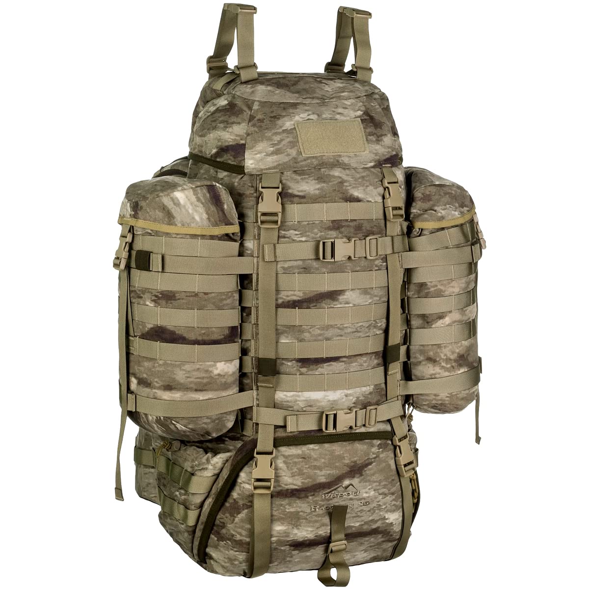 Wisport Plecak Raccoon 85L A-TACS AU-X, A-tacs Au-x, One Size, Plecak