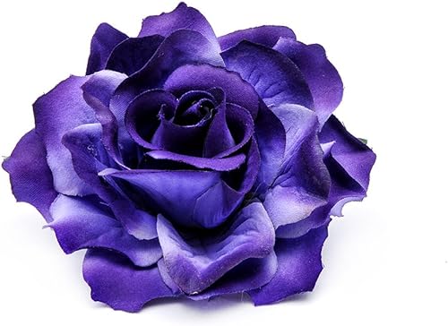 Dreamlily clip para el cabello con rosa para bailarina de flamenco, broche con flor estilo pin up BC10