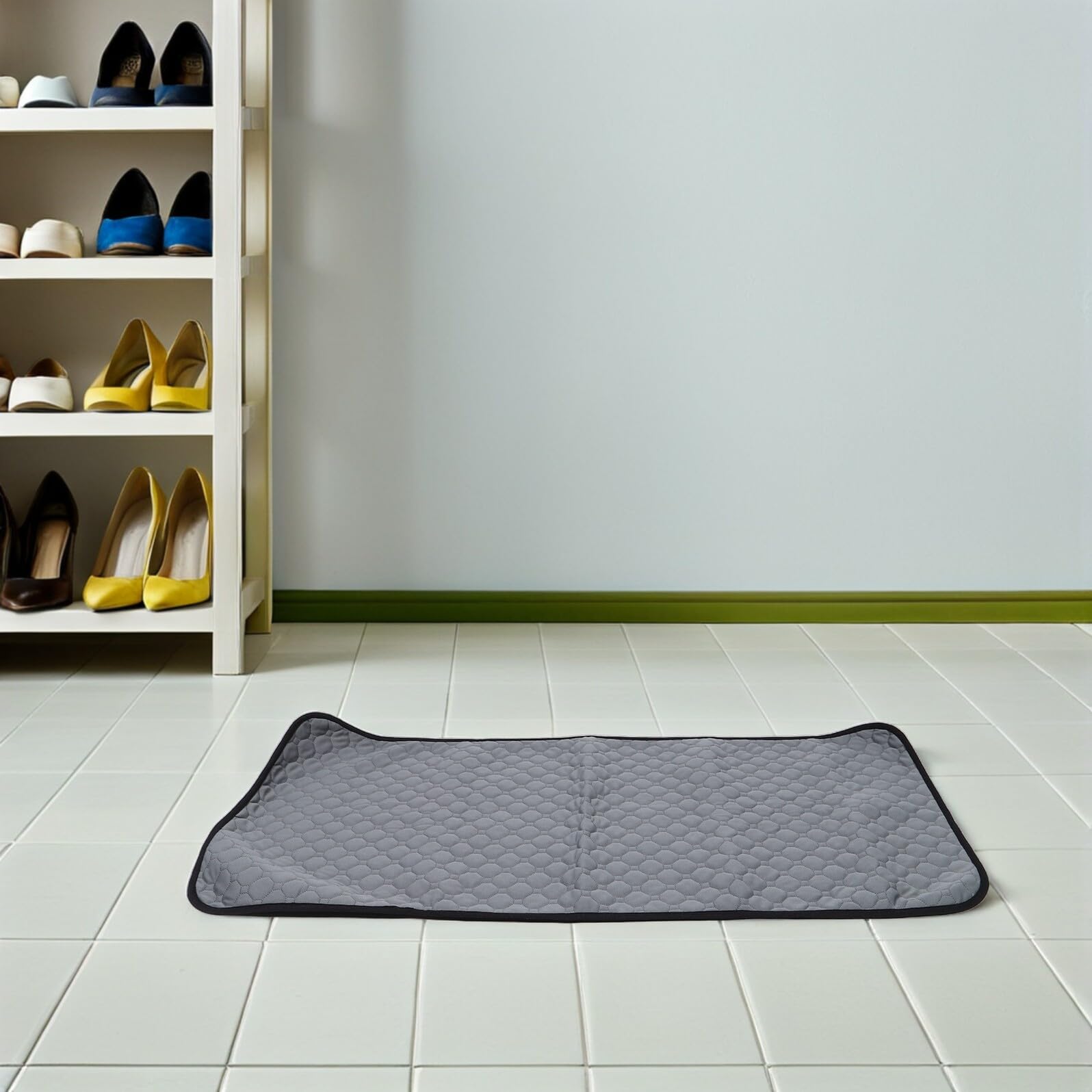 Ciieeo Empapadores Lavables para Perros y Gatos 60X120 CM 3 Piezas Almohadilla Urinaria Reutilizable Absorbente y Antideslizante Adecuado para Entrenamiento y Uso Interiores