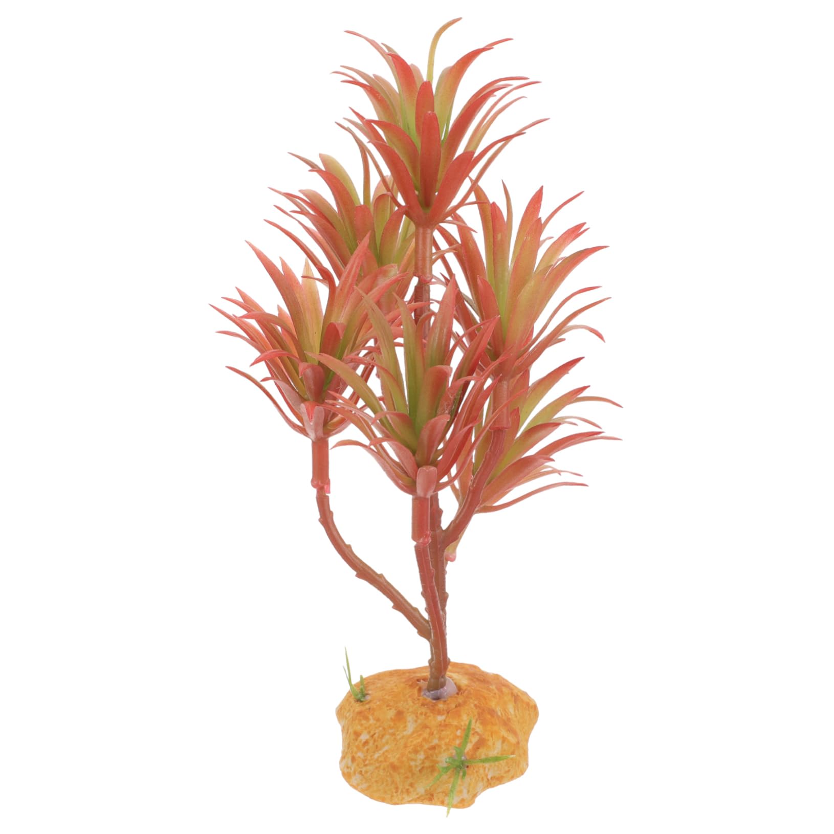 UPKOCH 5 Pezzi Set di piante simulato Acquari piante artificiali impianti habitat acquatico ornamento del serbatoio di pesce pianta acquatica falsa betta pesce plastica