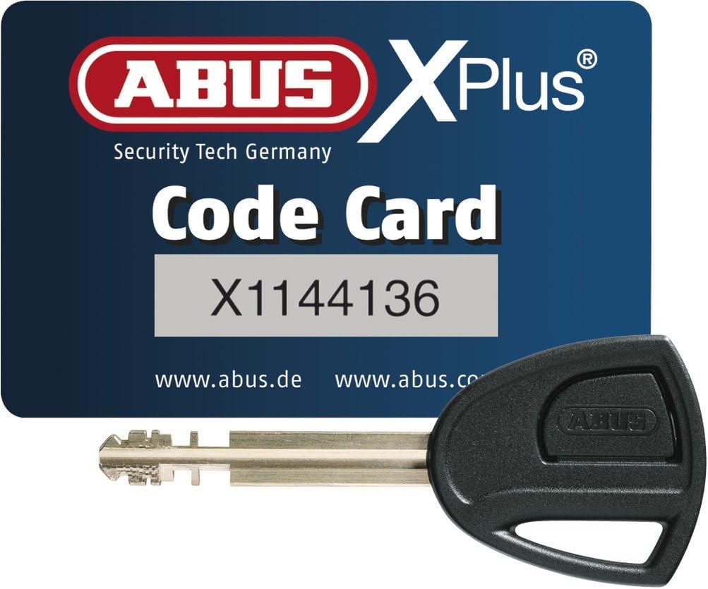 Abus Antivol en U Granit XPlus 540 + Support USH - antivol pour vélo avec Arceau de 13 mm d'épaisseur et Cylindre XPlus Niveau de sécurité 15-300 mm Hauteur d'arceau, Noir