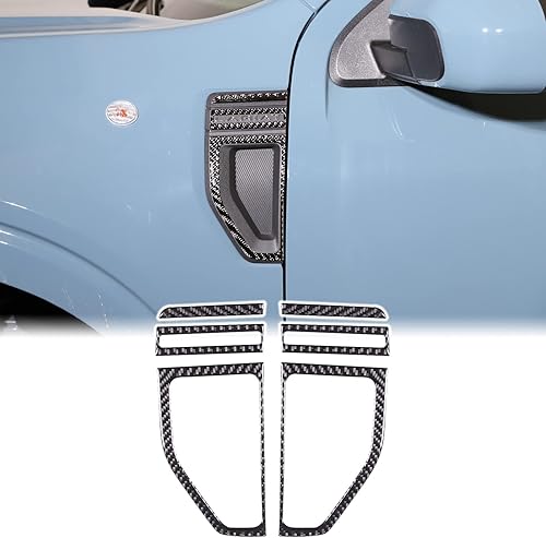 Cubierta de ventilación lateral para guardabarros de automóvil, compatible con Ford Maverick 2022 2023, cubierta de guardabarros lateral para