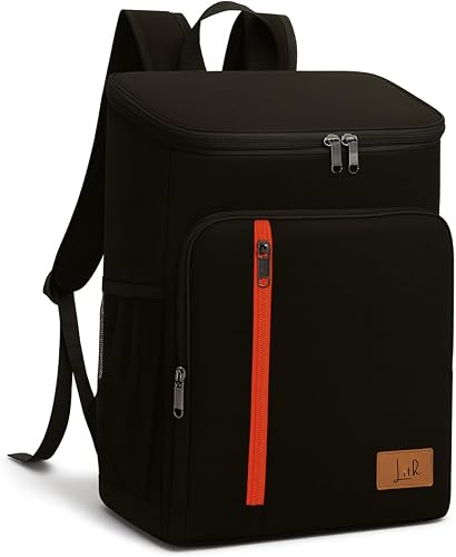 LITH 18L Insulated Cooler Backpack โ Large Capacity Lunch Bag 300D Cationic Fabric | Leak-Proof Thermal Lining | Keeps Food Hot & Cold | Lightweight Portable Picnic, Travel & Work Bag