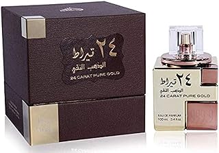 عطر 24 قيراط الذهبي - للجنسيين - 100 ملل , من براند لطافه الاماراتى