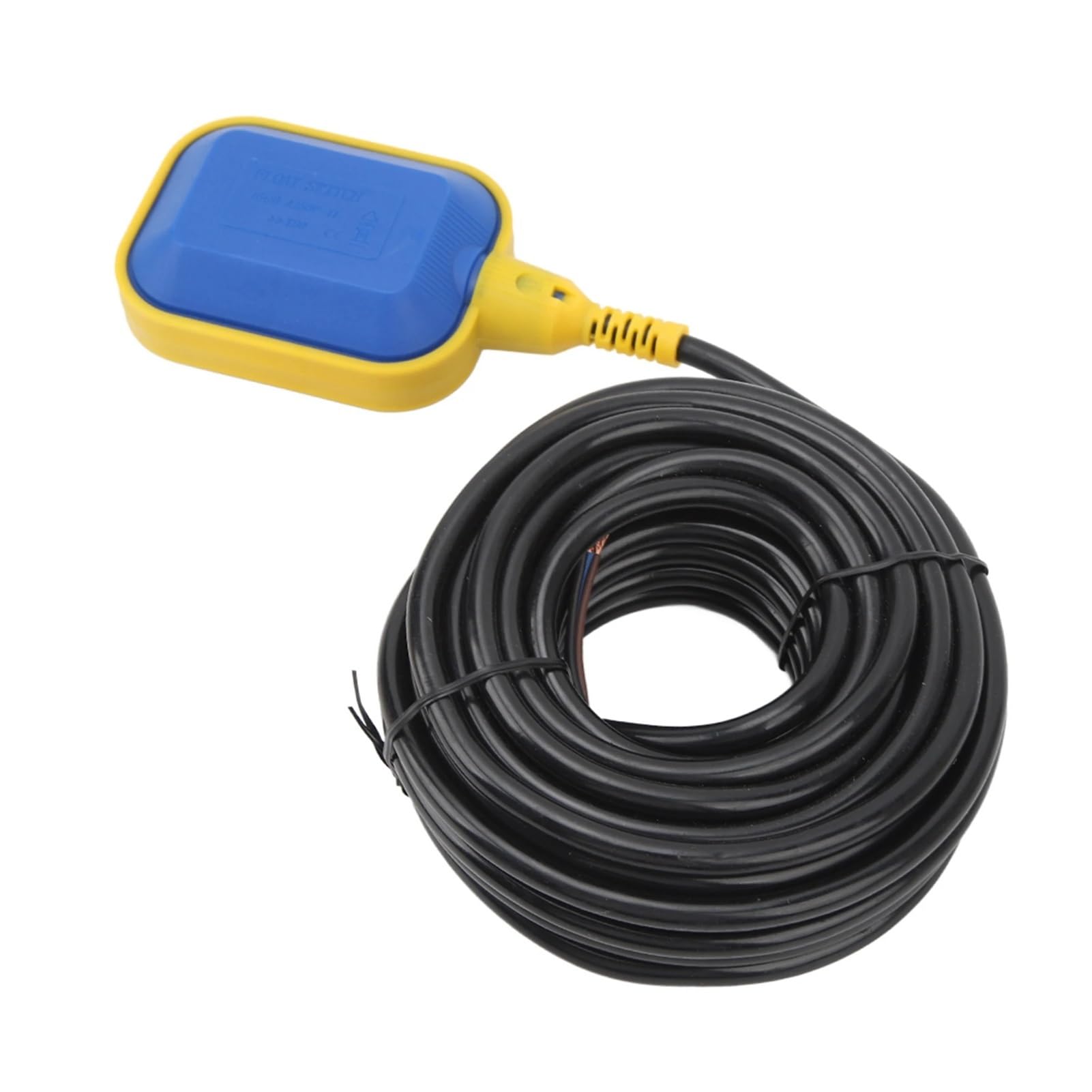 Interruptor de flotador con cable Interruptor de nivel de agua flotante con cable de 10 metros for control automático de bombas sumergibles.