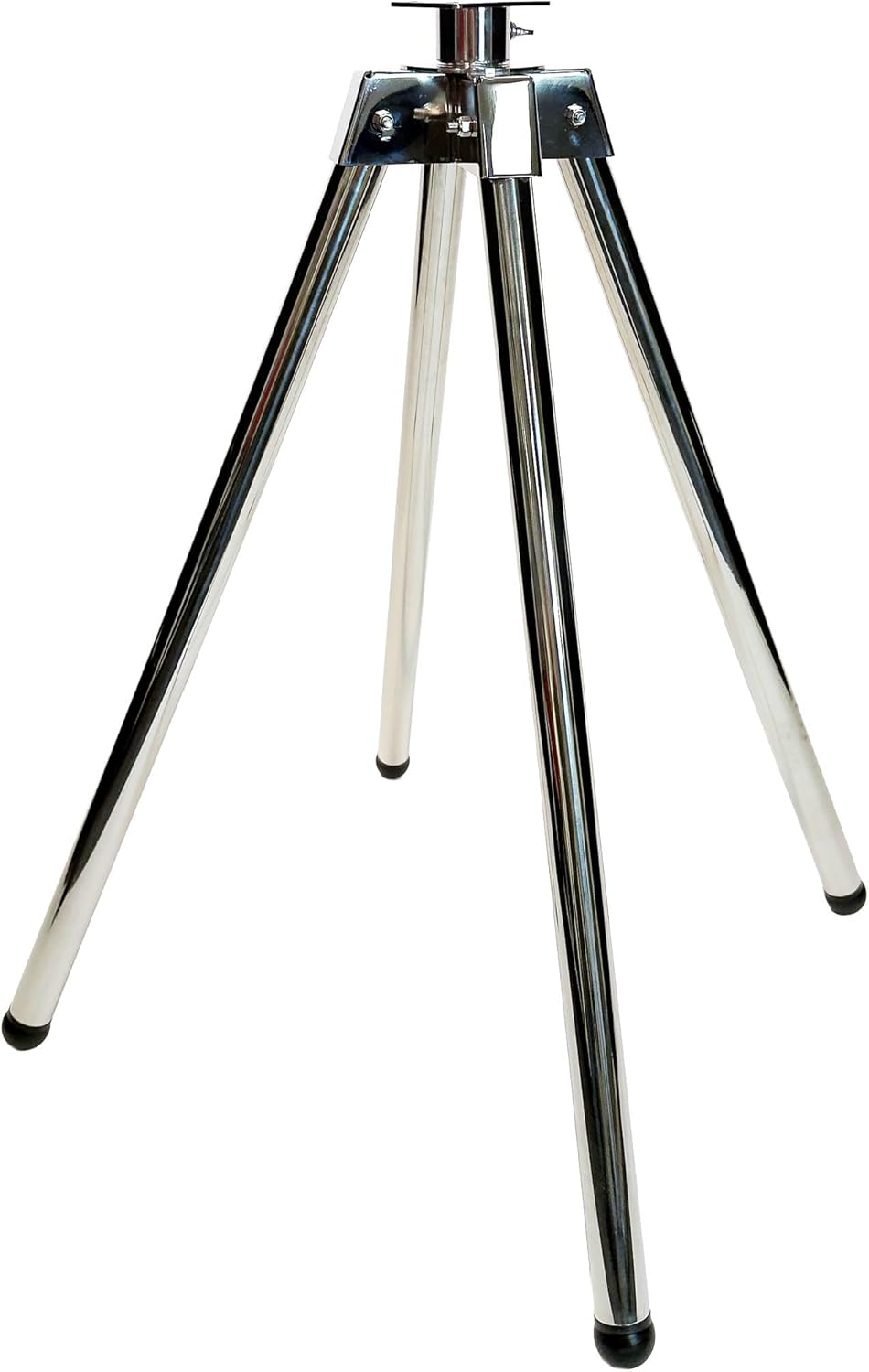 MAGMA T10-348-2 Quad Pod Stand | Portable Grill Stand for RV/Camping/Tailgating Compatible Single Crossover Firebox | Stainless Steel