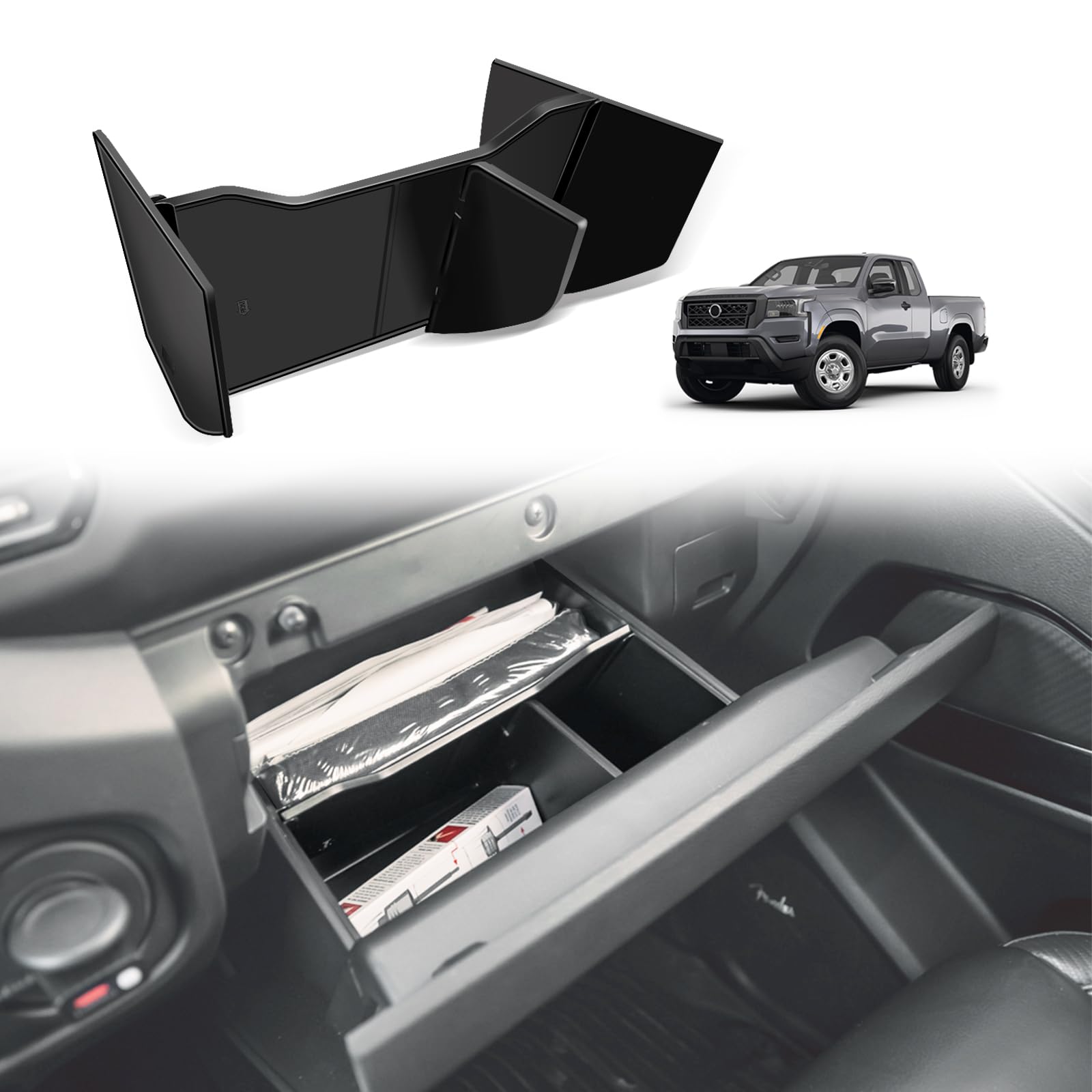 Amazon.com: Muslogy Glove Box Dividers Organizer for 2022-2025