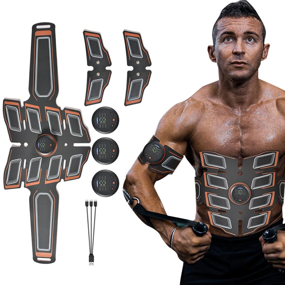 XININ 6 modalità EMS Addominal Muscle Stimolazione Trainer USB Ricaricabile Massaggiatore Dimagrante ABS Addominale Massaggio Addominale