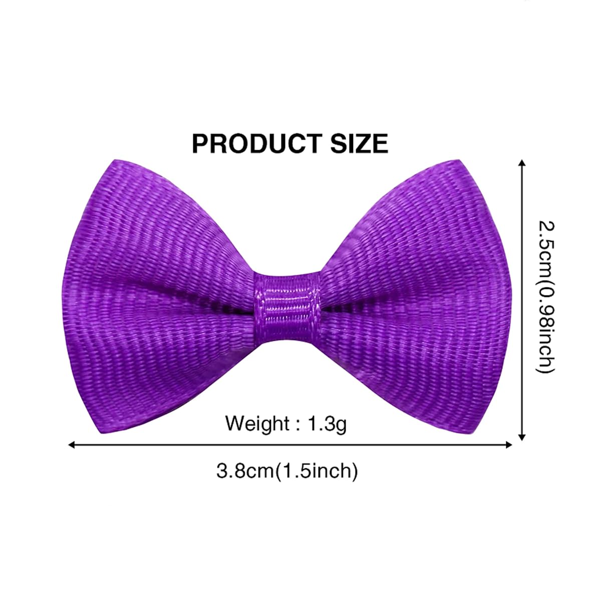 Lot de 20 Pinces à Cheveux pour Petit Chien et Chat avec Nœud Floral - Barrettes et Accessoires de Toilettage pour Animaux de Compagnie