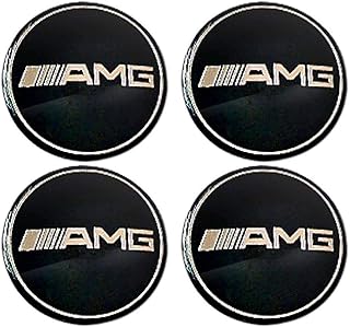 Amg Wheel Center Cap Sticker for Mercedes
