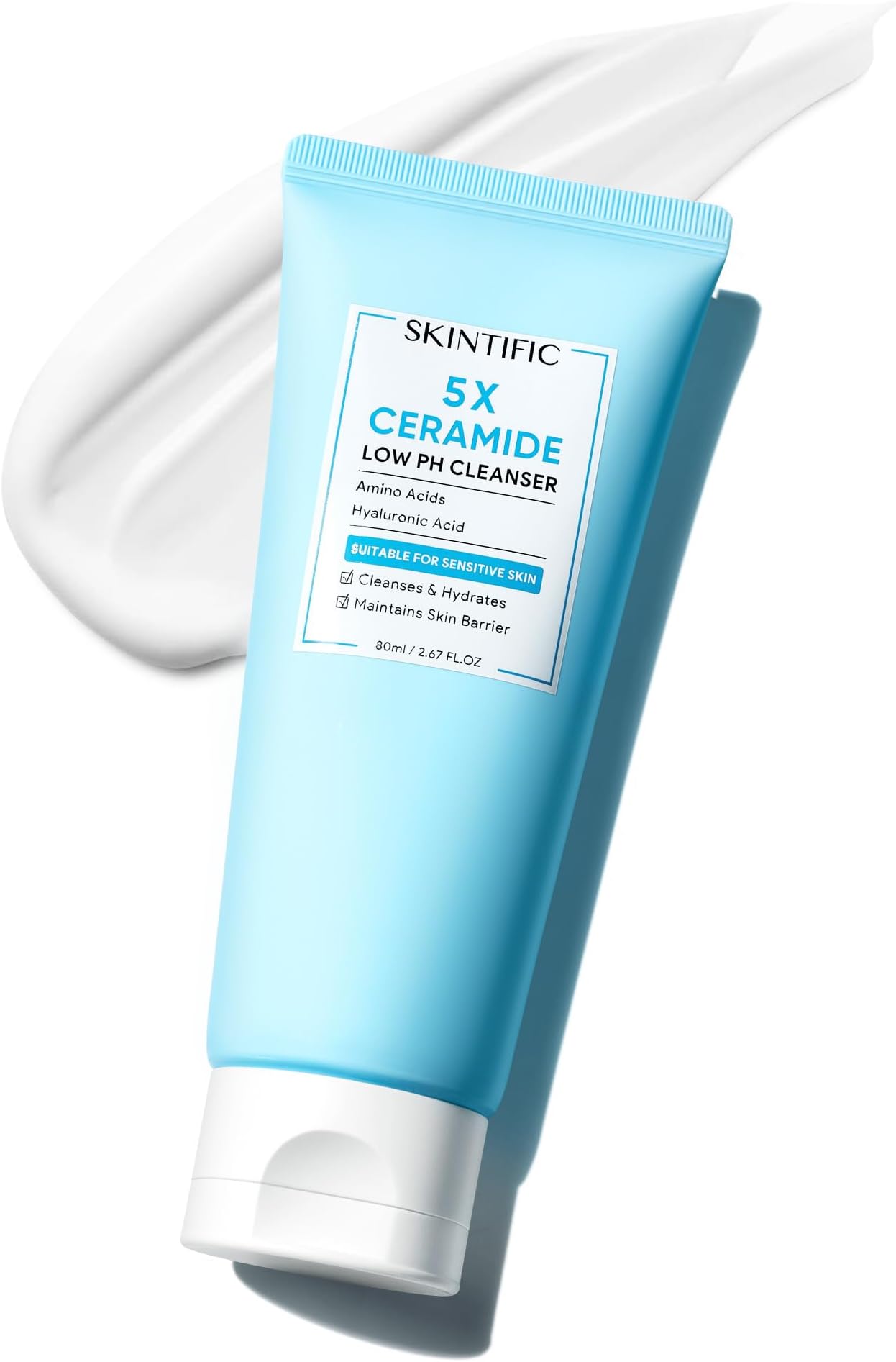 5X Ceramide Low pH Cleanser 80g Facial Cleanser Skincare Face Wash