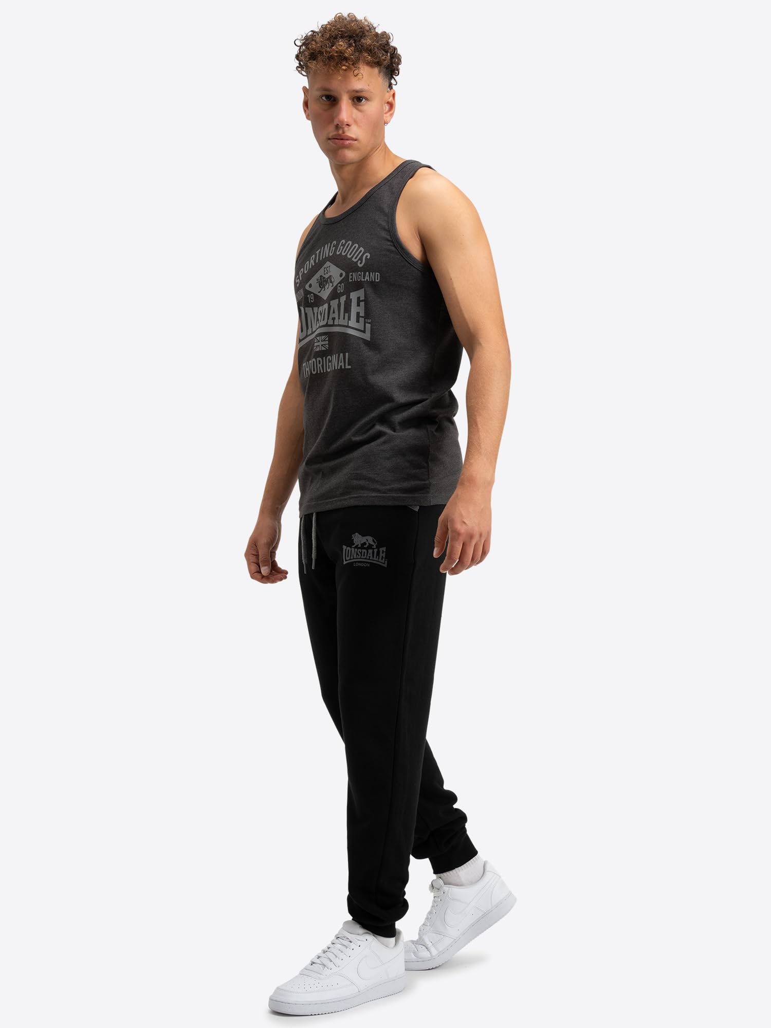 Lonsdale Herren Jogginghose schmale Passform WANSFORD