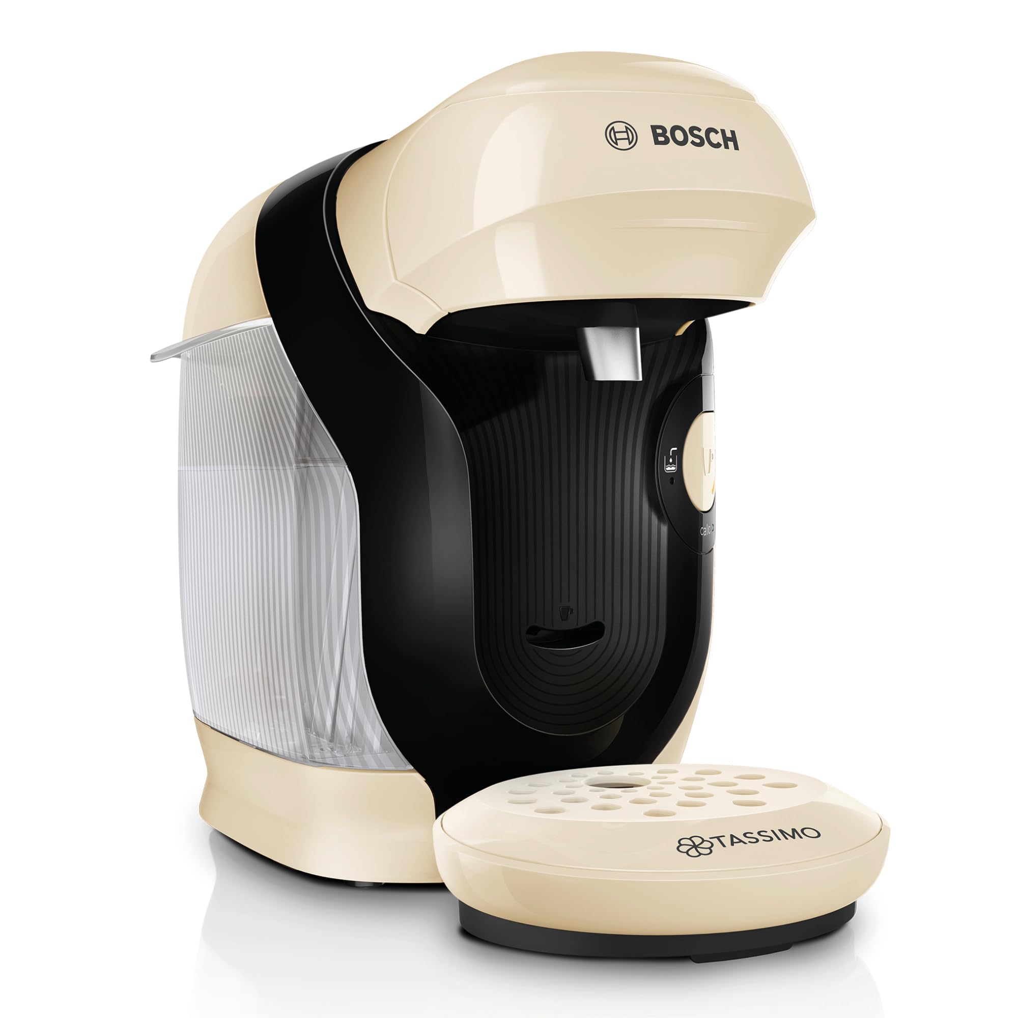 Bosch Tassimo Style friendly Kapselmaschine TAS117E, über 70 Getränke, geeignet für alle Tassen, vollautomatisch, nachhaltig, platzsparend, 1400 W, crema