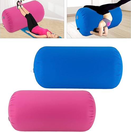 Miniatura 4 de Lidhujnk Colchoneta inflable de gimnasia de 39.4 x 23.6in para uso doméstico, yoga, entrenamiento, animadoras, diversión acuática con bomba eléctrica
