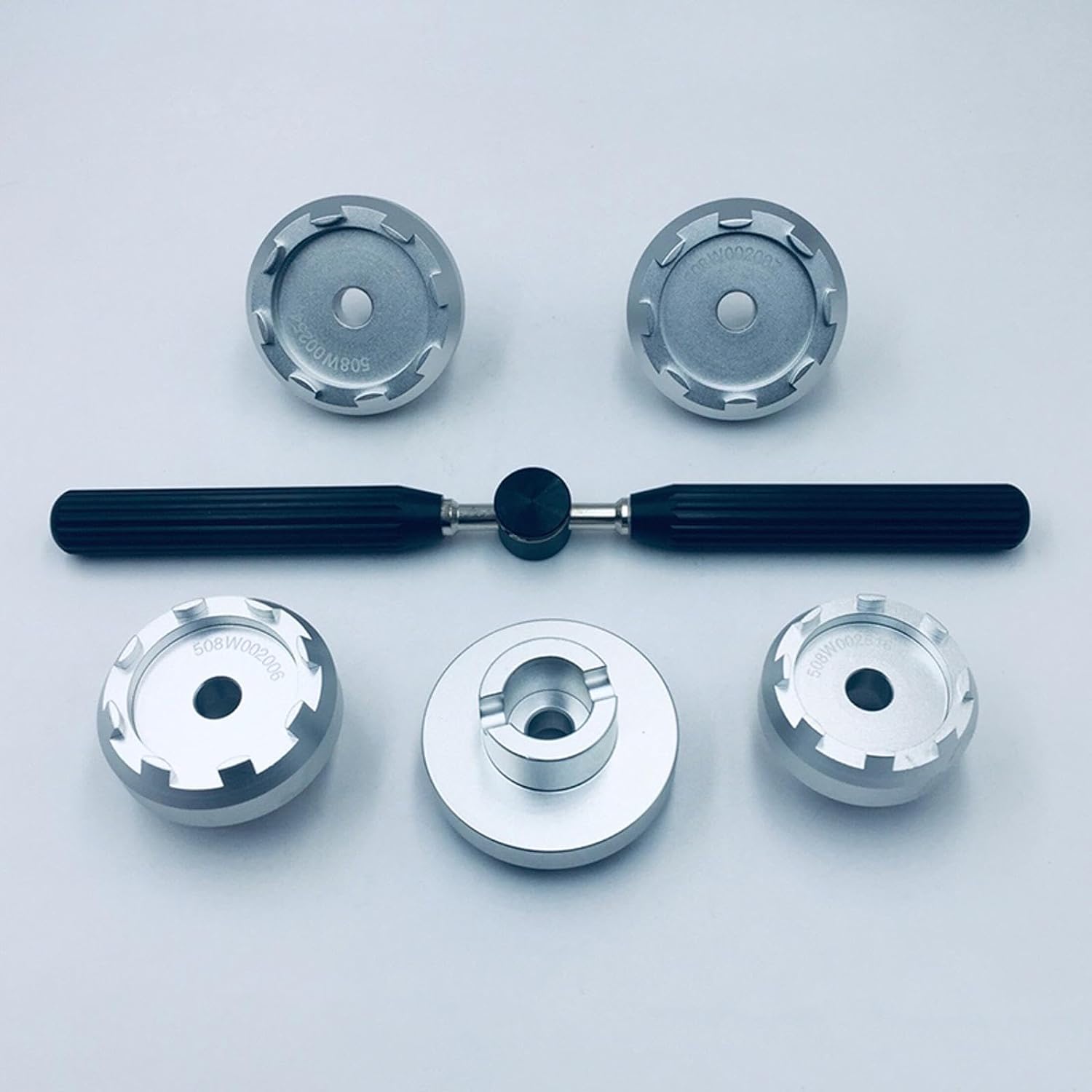 Kit de reparación de Relojes, Herramienta Profesional para la reparación de Relojes, abridor de Caja Trasera, removedor de Tapa y Matrices para Omega 508 510 Cal.8800