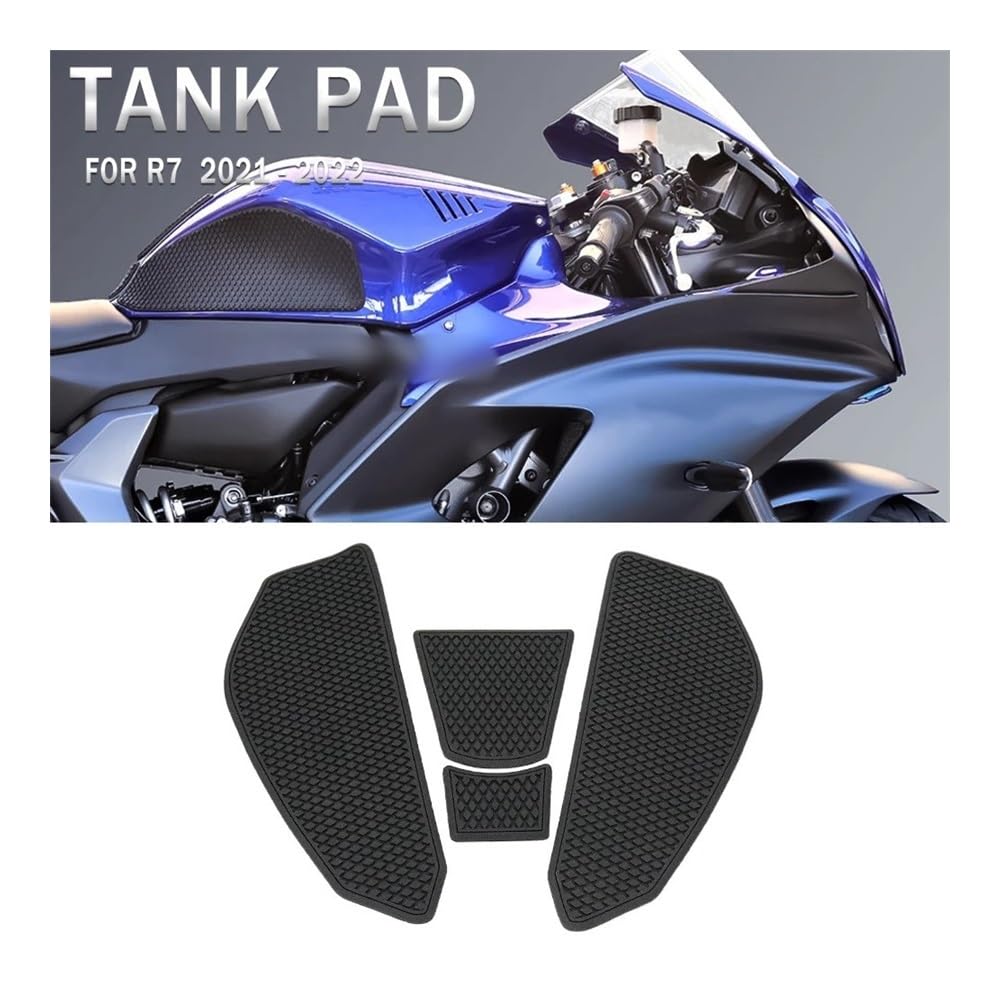 adesivi serbatoio Per Ya&maha R7 YZFR7 R7 YZF Moto Lato Rilievo Carro Armato Carburante Rilievi Carro Armato Degli Autoadesivi Gas Ginocchio Grip Trazione Pad Tankpad