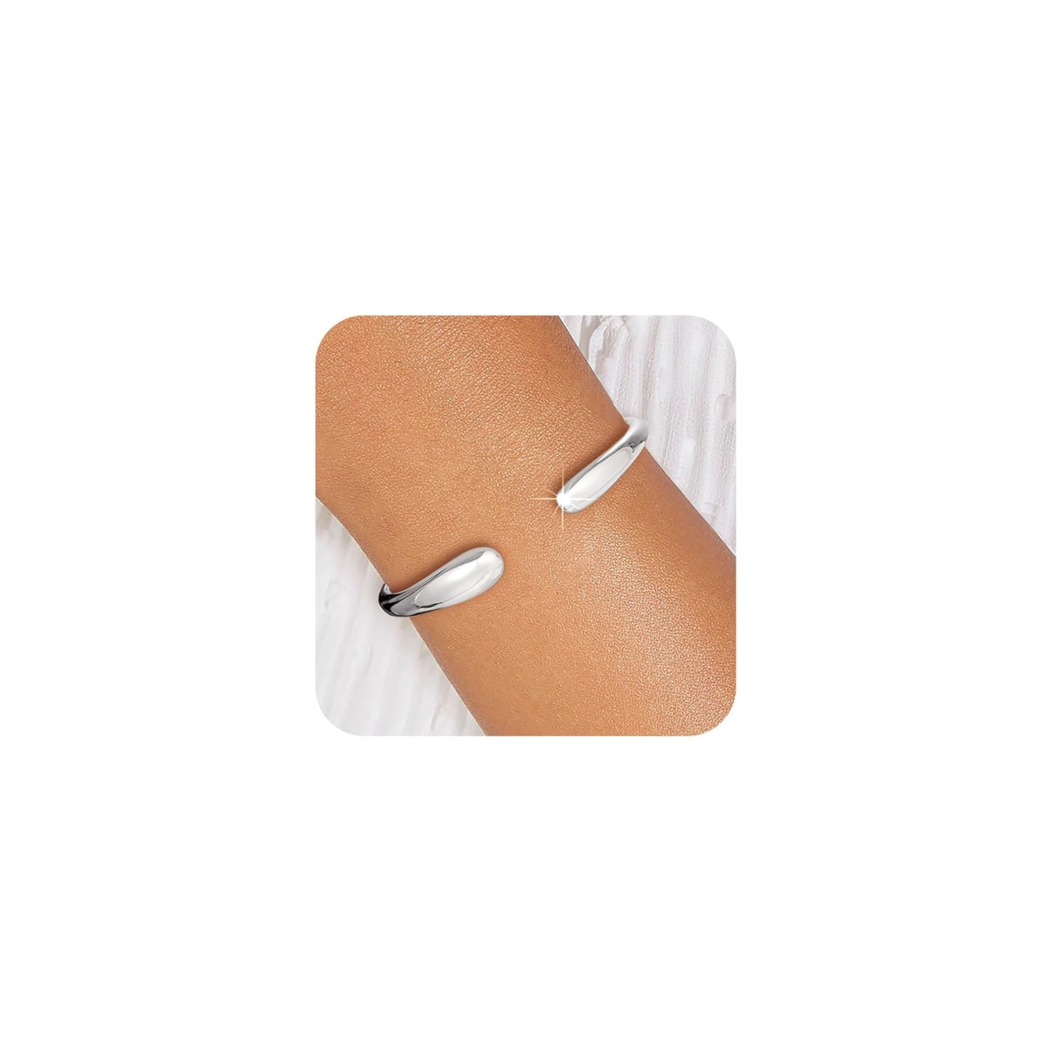 Gold Bangle Bracelets for Women Teens 14K Gold Plated Chunky Cuff Bracelets Trendy Adjustable Twist Cuff Bracelets Jewelry