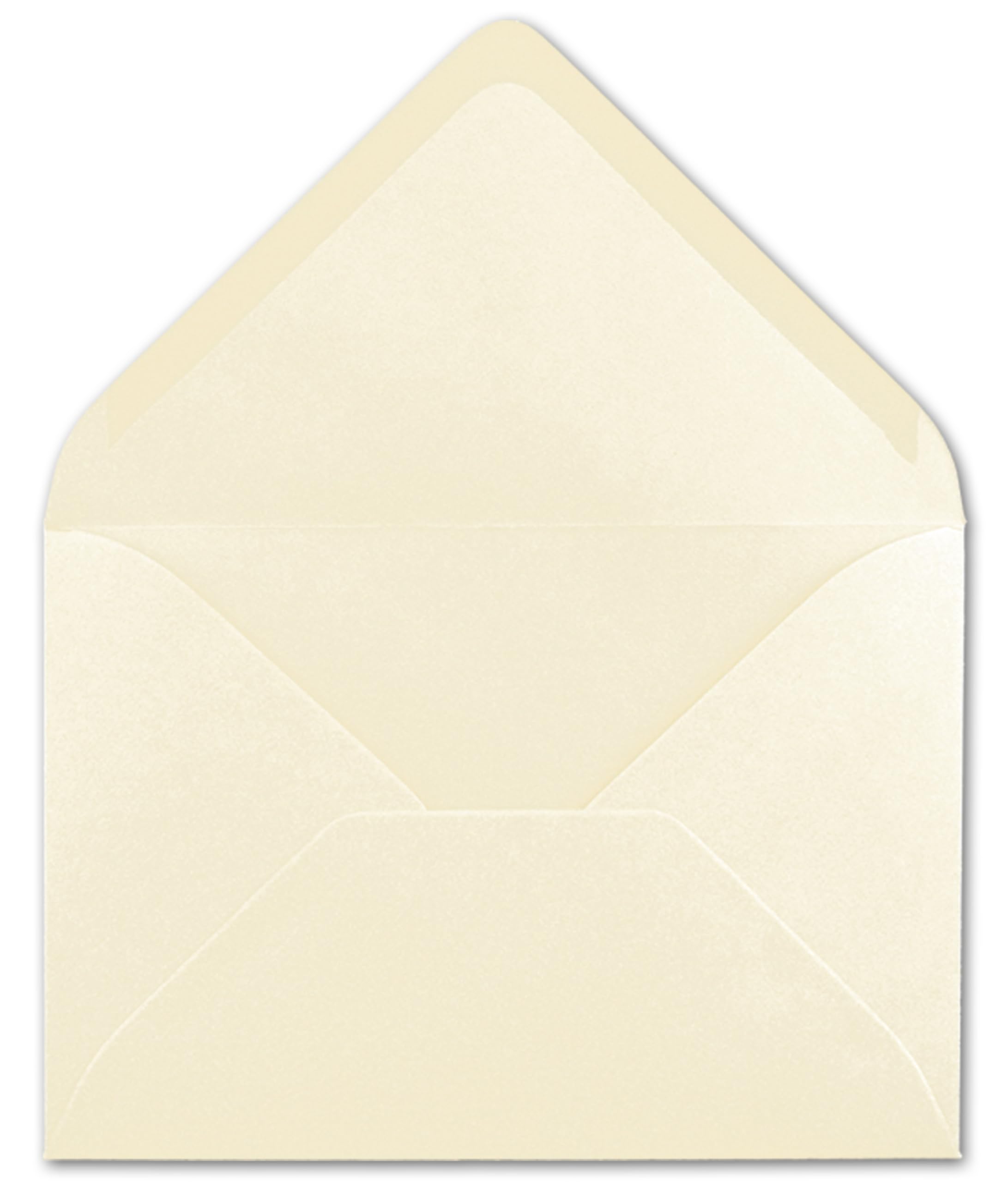 "farbenFroh by GUSTAV NEUSER "100x sobres B6-17,5 x 12,5 cm vainilla/crema cola húmeda con solapa puntiaguda 120 g/m² para bodas, tarjetas de felicitación, invitaciones