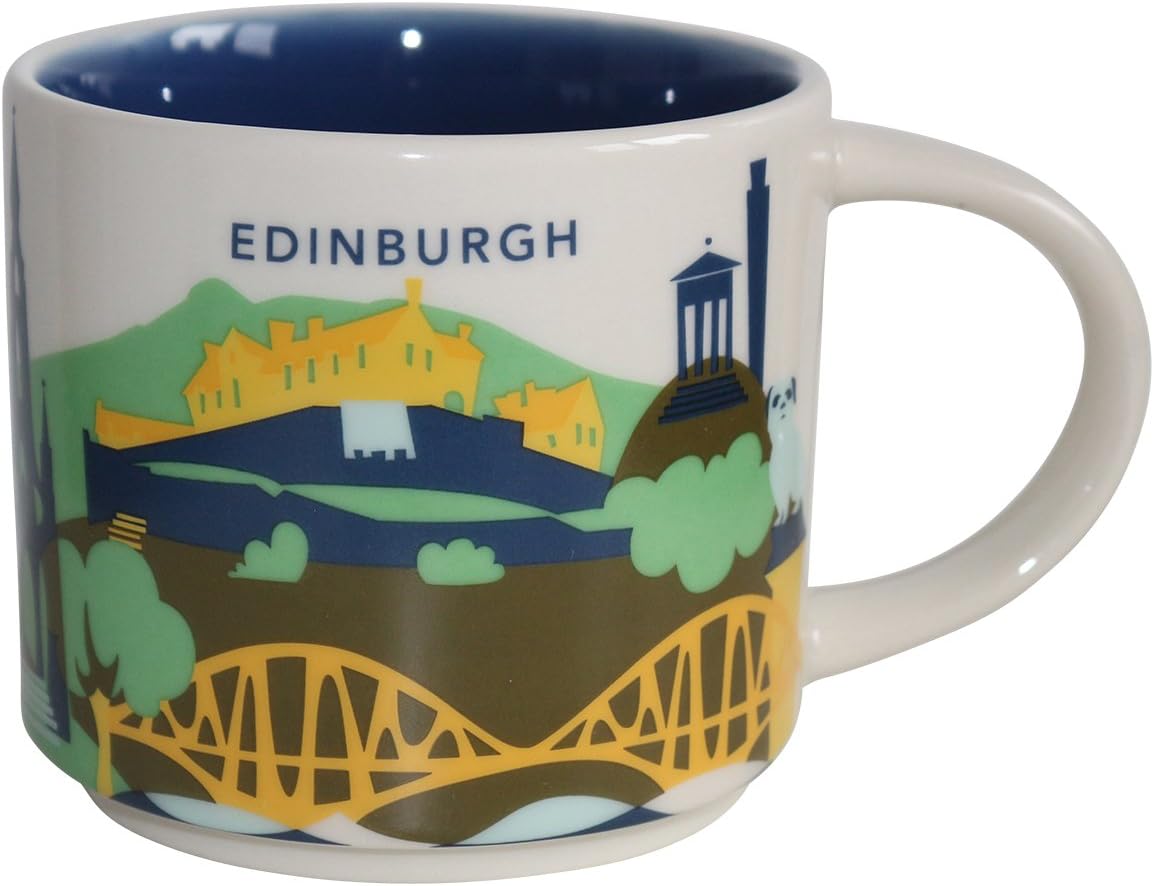 City Mug Coffee Cup Edinburgh Scotland Schottland Edinburg Pott Kaffee