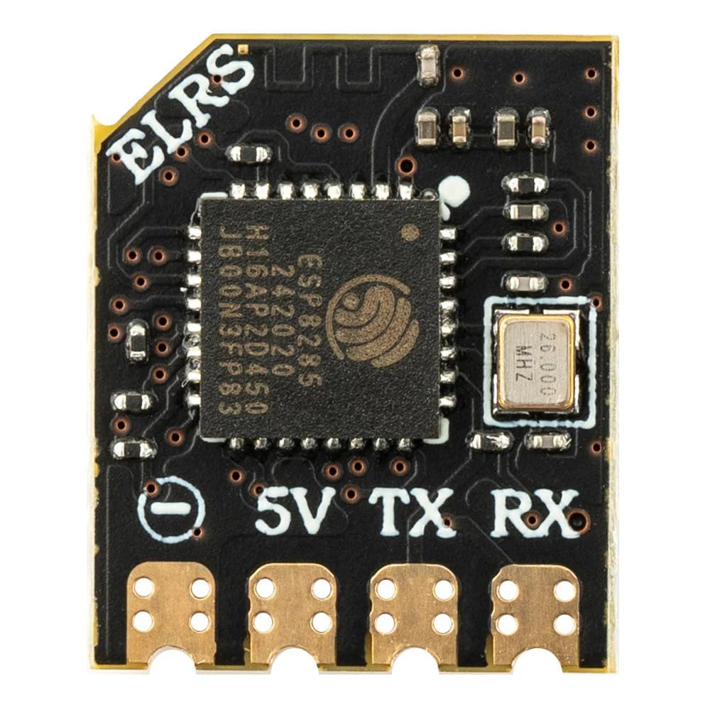 Radiomaster RP1 2.4GHz ExpressLRS Nano ricevitore con antenna UFL T da 65 mm per trasmettitore ELRS FPV ideale per drone FPV/Tiny Whoop/aereo RC ad ala fissa