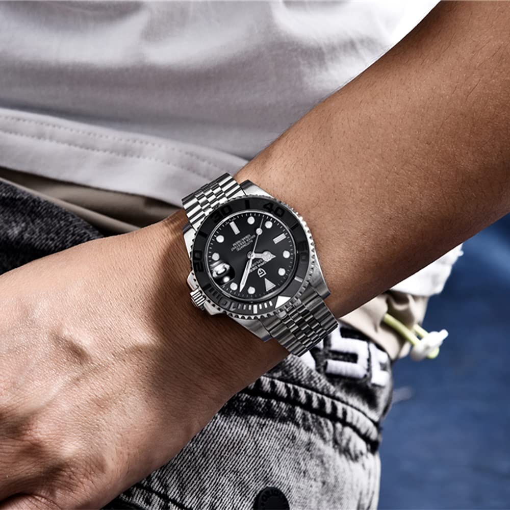 Pagani Design Orologio Uomo Automatico NH35 Meccanico 100M Impermeabile Moda Classico Yacht Orologi Da Polso
