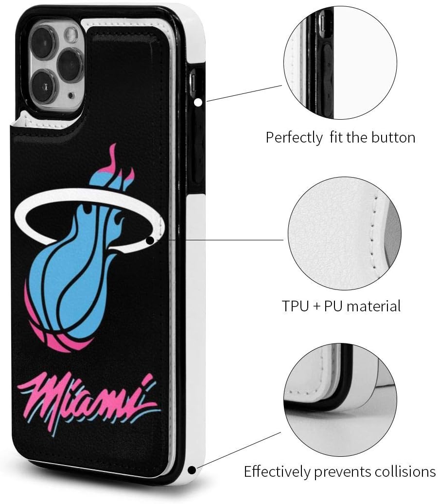 Amazon マイアミ ヒート N B A グッズ スマホケース Iphoneケース 携帯カバー 手帳型 財布型ケース スマホカバー ウォレット ケース カード収納 レザーケース Icカード収納 軽量 耐衝撃 滑り防止 人気 おしゃれ 家電 カメラ オンライン通販