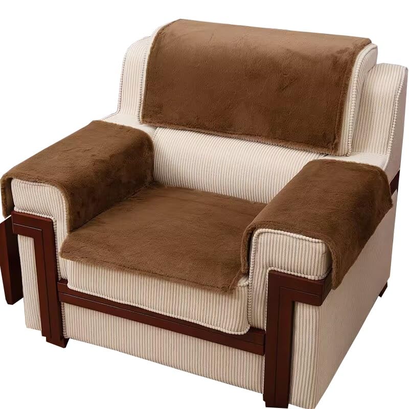Housse d'appui-tête canapé couvre fauteuil inclinable double place