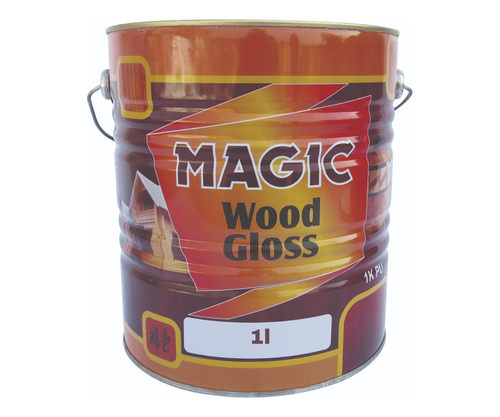 Magic Paints Gloss Wood Polish for Furniture Protection| Cleaner| Polish |Gloss Finish |Wooden Polish | Wood Varnish | Wood Shiner (1 Litre) (B0D4QQRCXD) Amazon Price History, Amazon Price Tracker