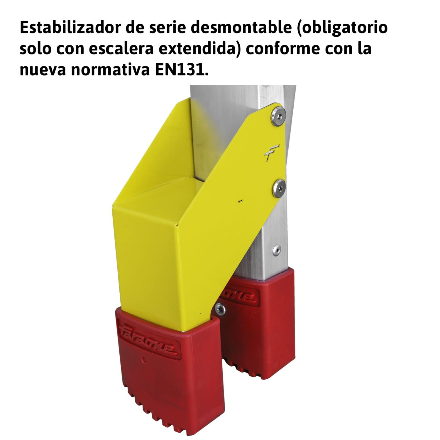 Faraone - Escalera de Aluminio - Escalera Telescópica TELES.T6-185 x 60 x 21 cm - 12+12 Peldaños - Escalera de Aluminio Multiusos - Altura Regulable - Muy Resistente y Estable
