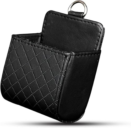 Spk - Organizador de lentes de sol con bolsillos para automóvil, organizador de ventilación de aire, organizador de teléfono, bolsa de