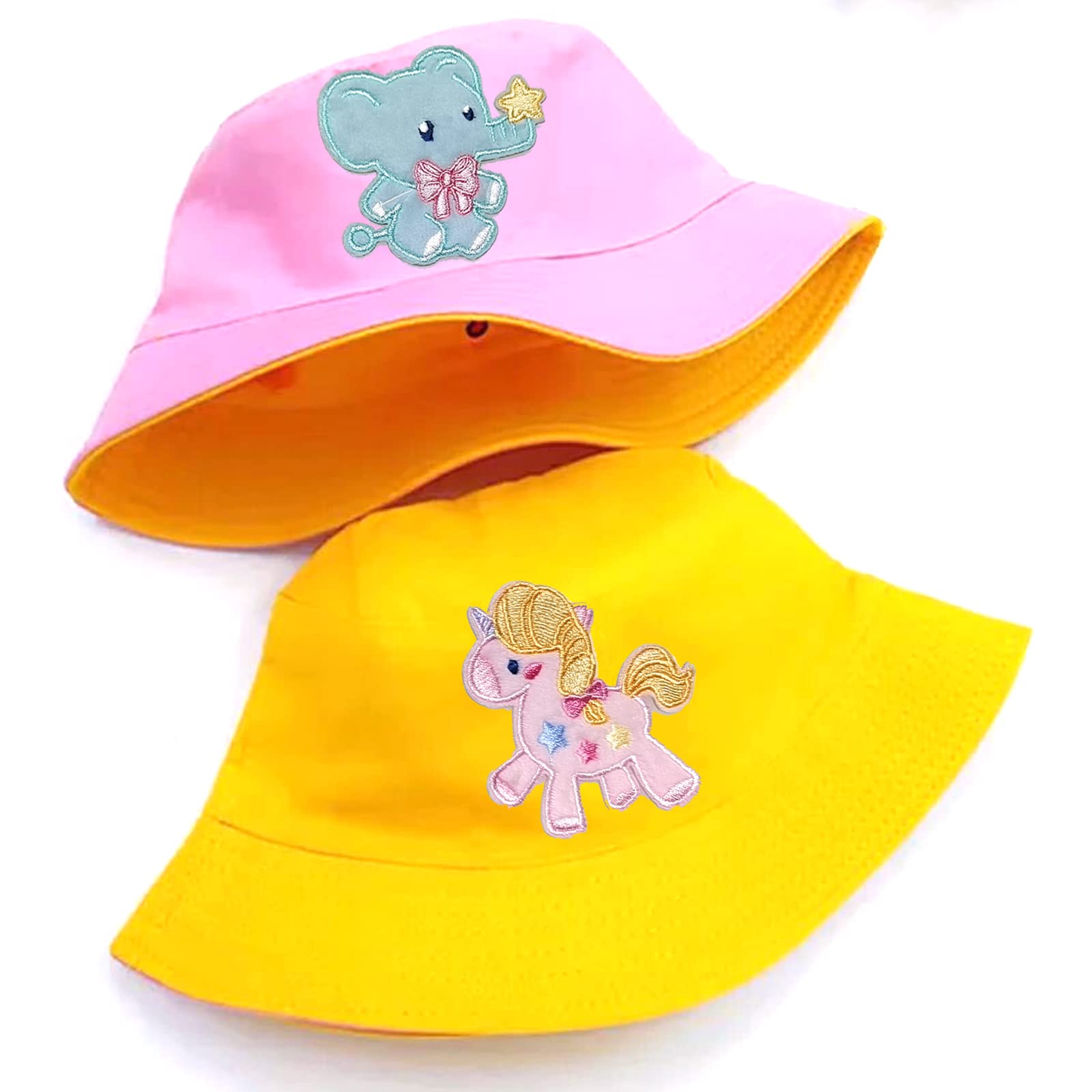6 parches bordados con diseño de unicornio, oso, conejo, elefante, azul, rosa, accesorios para ropa, bolsas, jeans (estilos de peluche)