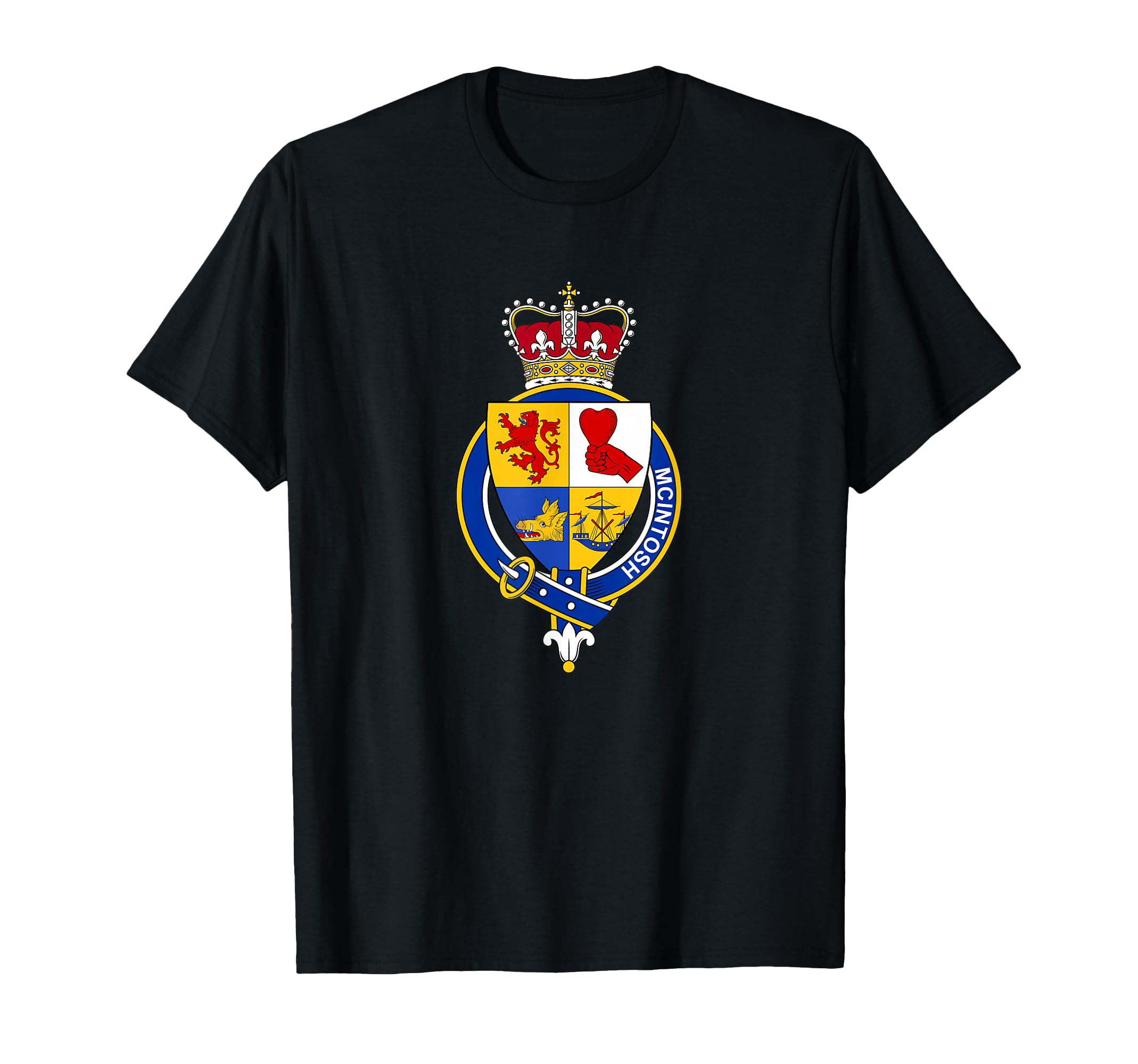 McIntosh Coat of Arms - Family Crest T-Shirt