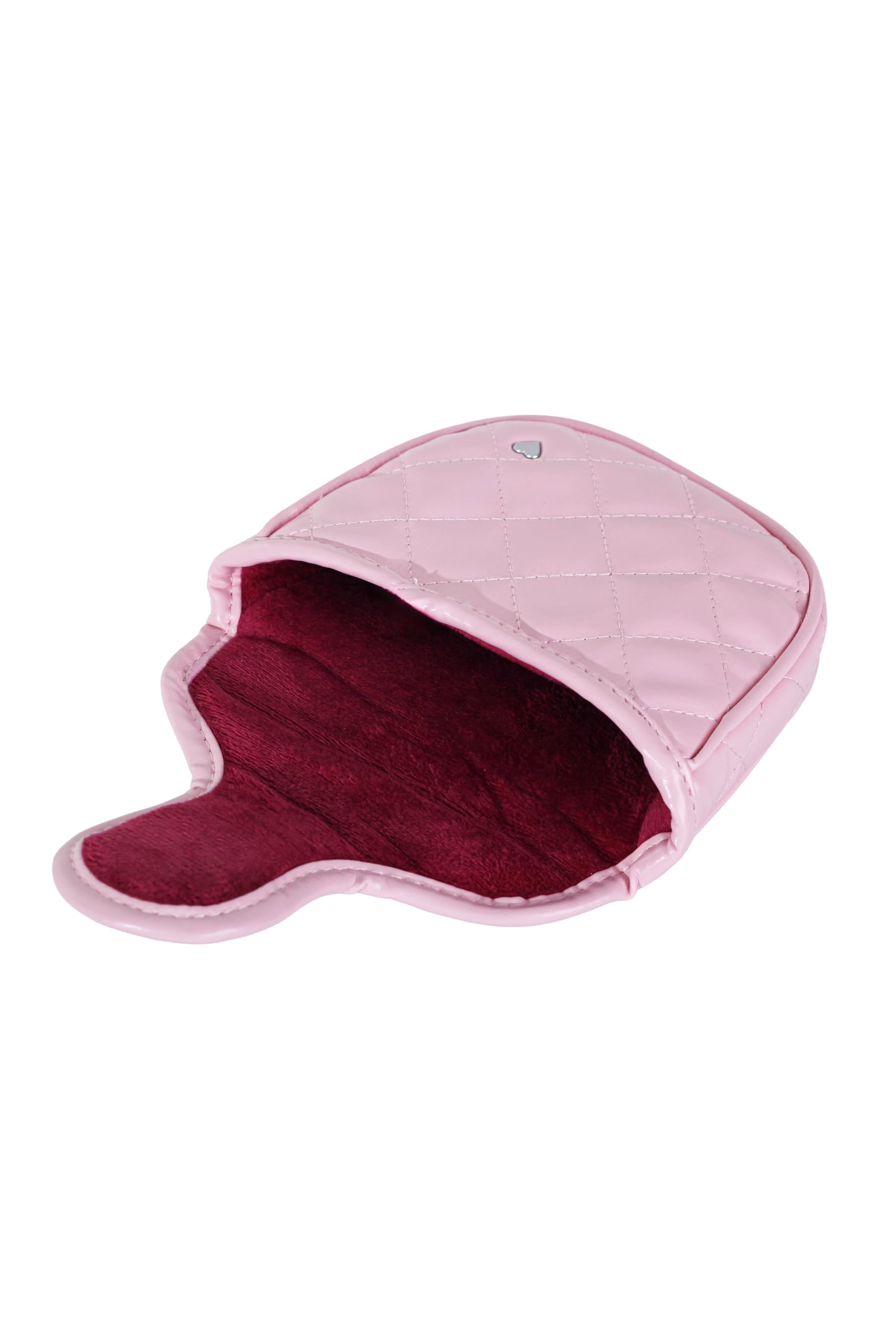 Glove It Funda acolchada para cabeza de putter de mazo, color rosa claro, hecha a mano, cierre magnético, resistente al agua y antimanchas, forro de felpa, ajuste de eje del talón
