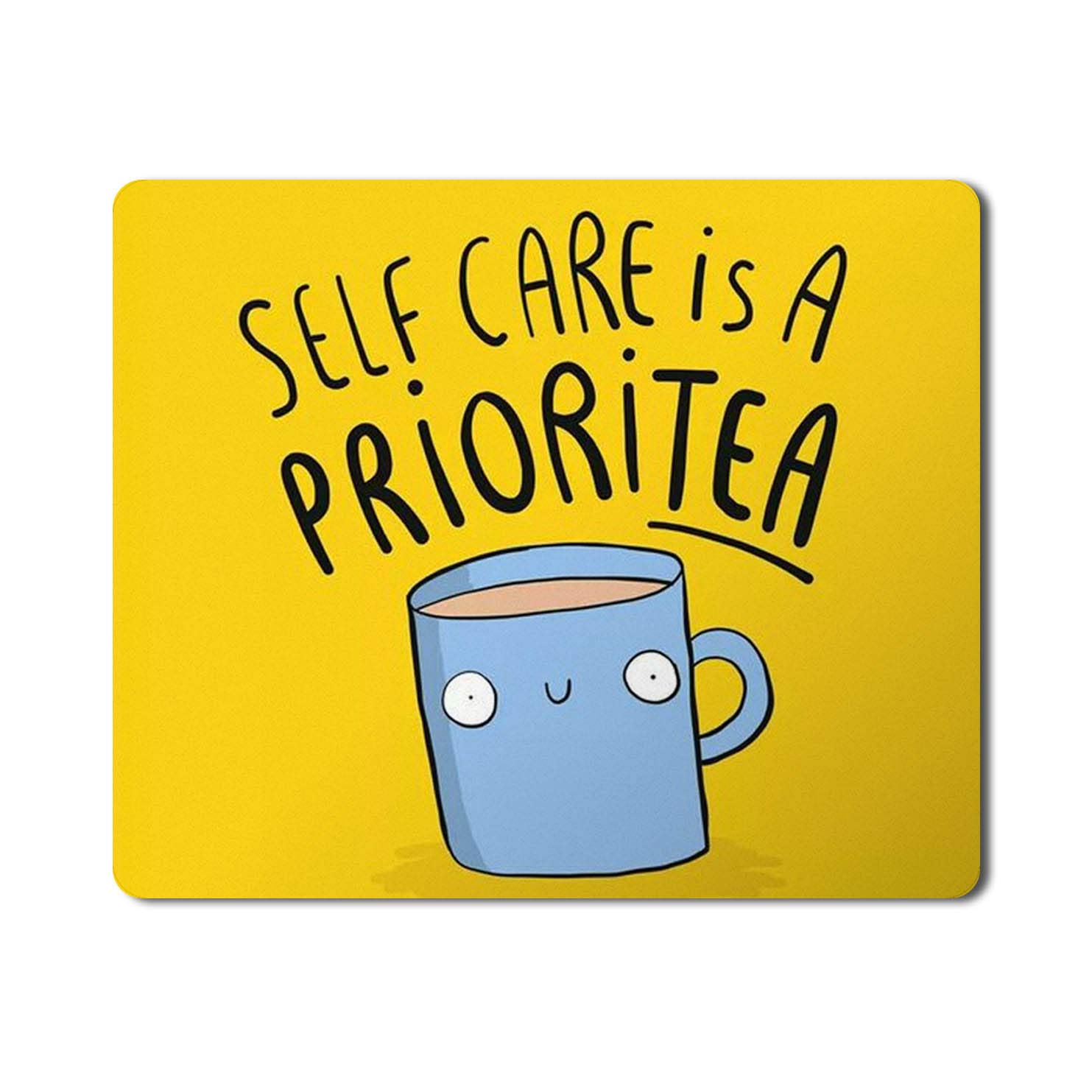 iKraft Mouse Pad 18x22cm Non-Slip Rubber | Printed Gaming Mouse Pad Mate for Home Office (Self Care is PrioriTea) (B08Q81JXBJ) Amazon Price History, Amazon Price Tracker