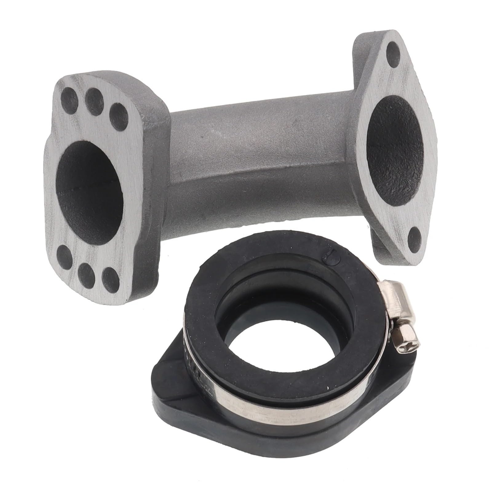 EJUOYO Chain Sprocket For 26mm 29mm Gaskets Inlet Joint Manifold Intake Pipe Pit Bike 125cc 140cc 150cc 160cc 200cc Roundslide Carburetor(Manifold Interface)