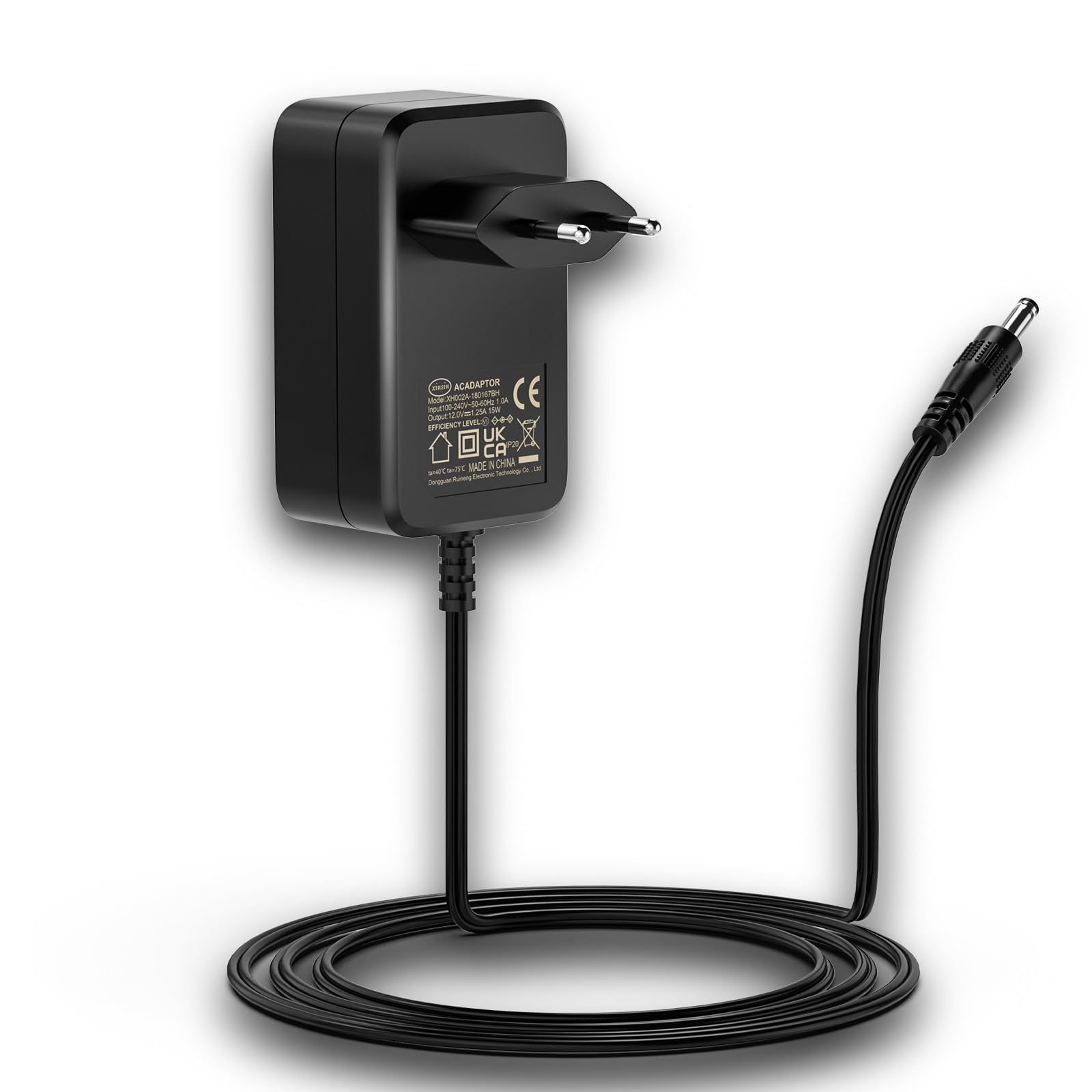 Shefor Cargador 15W Adaptador Cable Compatible con Alexa Echo Dot 3.ª 4.ª 5.ª generación, Echo Dot con Reloj, Echo Show 5 1.ª 2.ª generación, Echo Spot, Fire TV Cargador Fuente alimentación