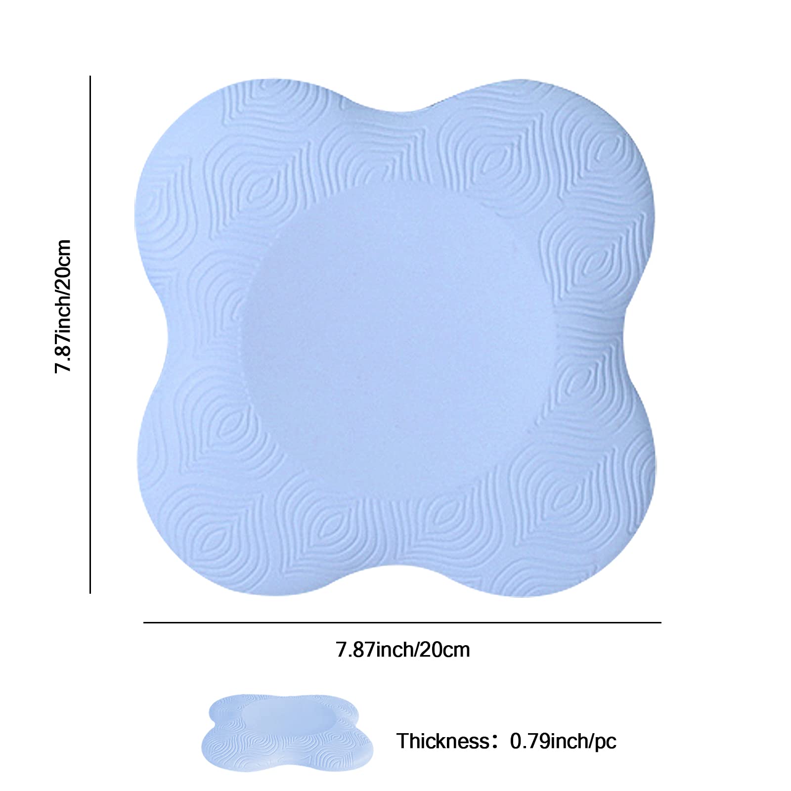 Genouillères De Yoga Antidérapantes - Lot De 2 - Protection Genoux, Poignets, Coudes Pour Sport