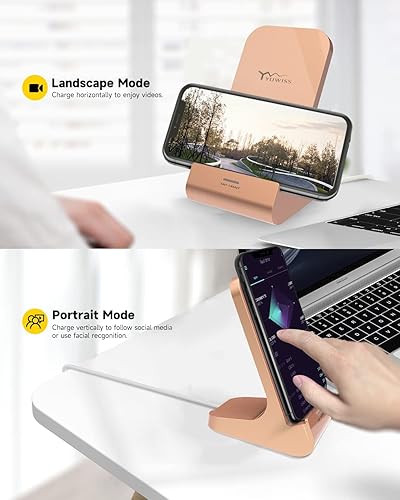 Miniatura 4 de Cargador inalámbrico Z1 Soporte de cargador inalámbrico para teléfono de 10 W Max compatible con Apple iPhone 1212 Pro Max11Pro11Pro MaxXRXS