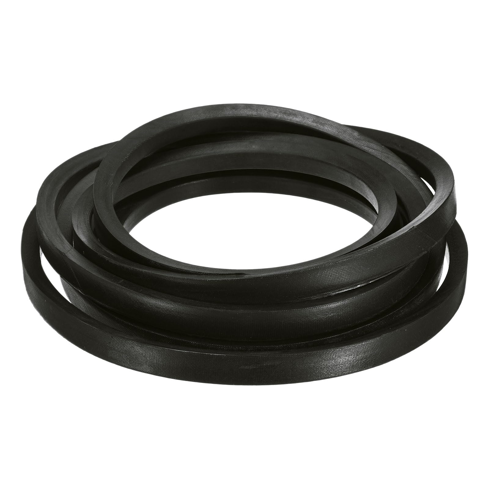 QUARKZMAN C210 Cinghia Di Trasmissione A V, 213.5" Circonferenza Esterna Cinghia Industriale Avvolta In Gomma Sezione Classica C Per Trasmissione Di Potenza, Nero