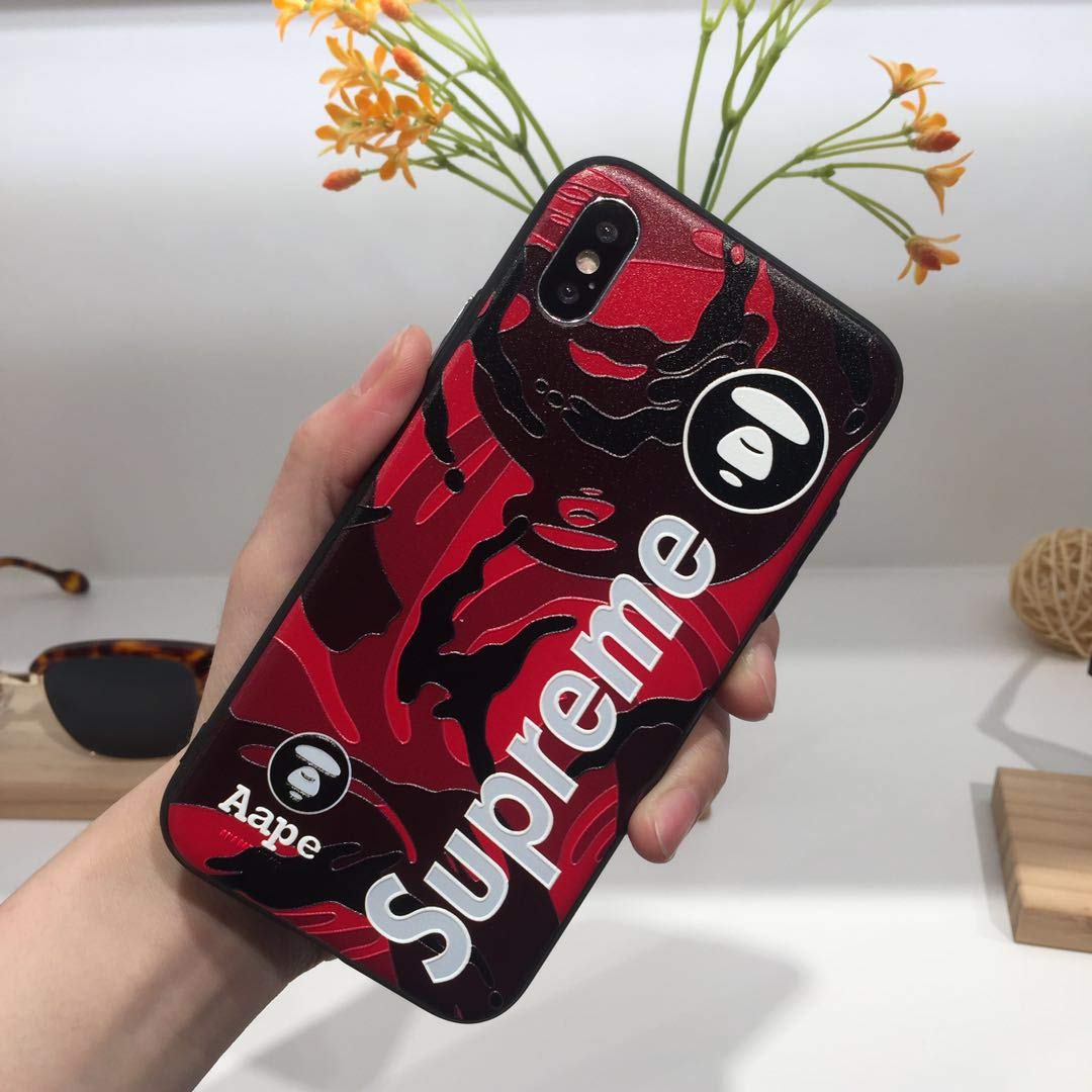 Iphone Xr Case Street Fashion Designed Slim Fit Cover Case Compatible With New Apple Iphone Xr Red Buy Online In Bahamas At Bahamas Desertcart Com Productid