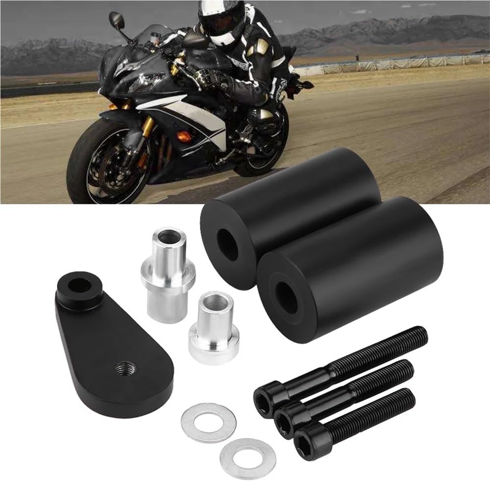 Części do montażu motocykla Rama suwaka Crash Protector Kit pasuje do YZF R6 R6S 2003-2008 Rama suwaka Crash Protectors