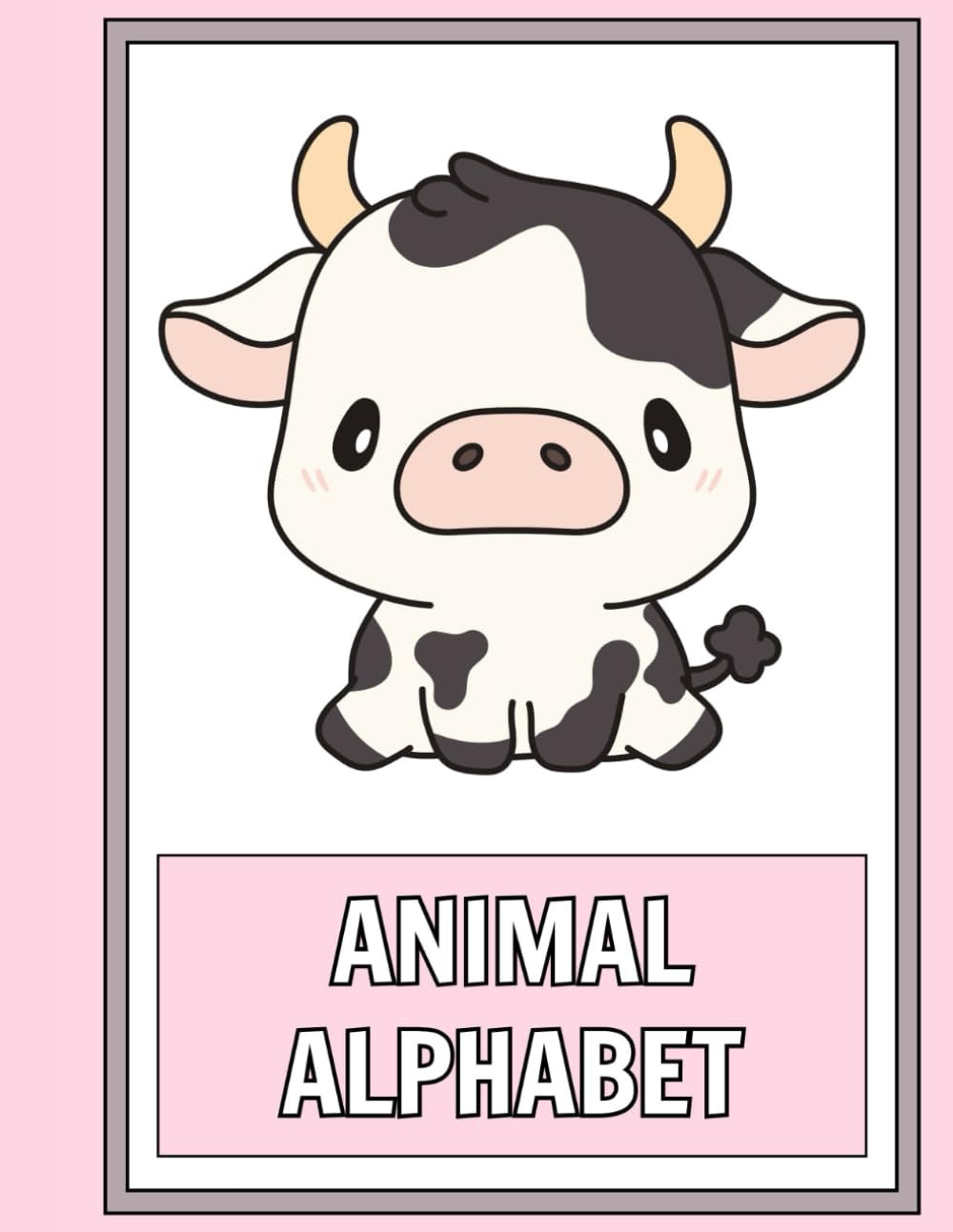 Mein großes ANIMAL ALPHABET Malbuch: Spielerisch Englisch lernen auf 26 Seiten (A4)
