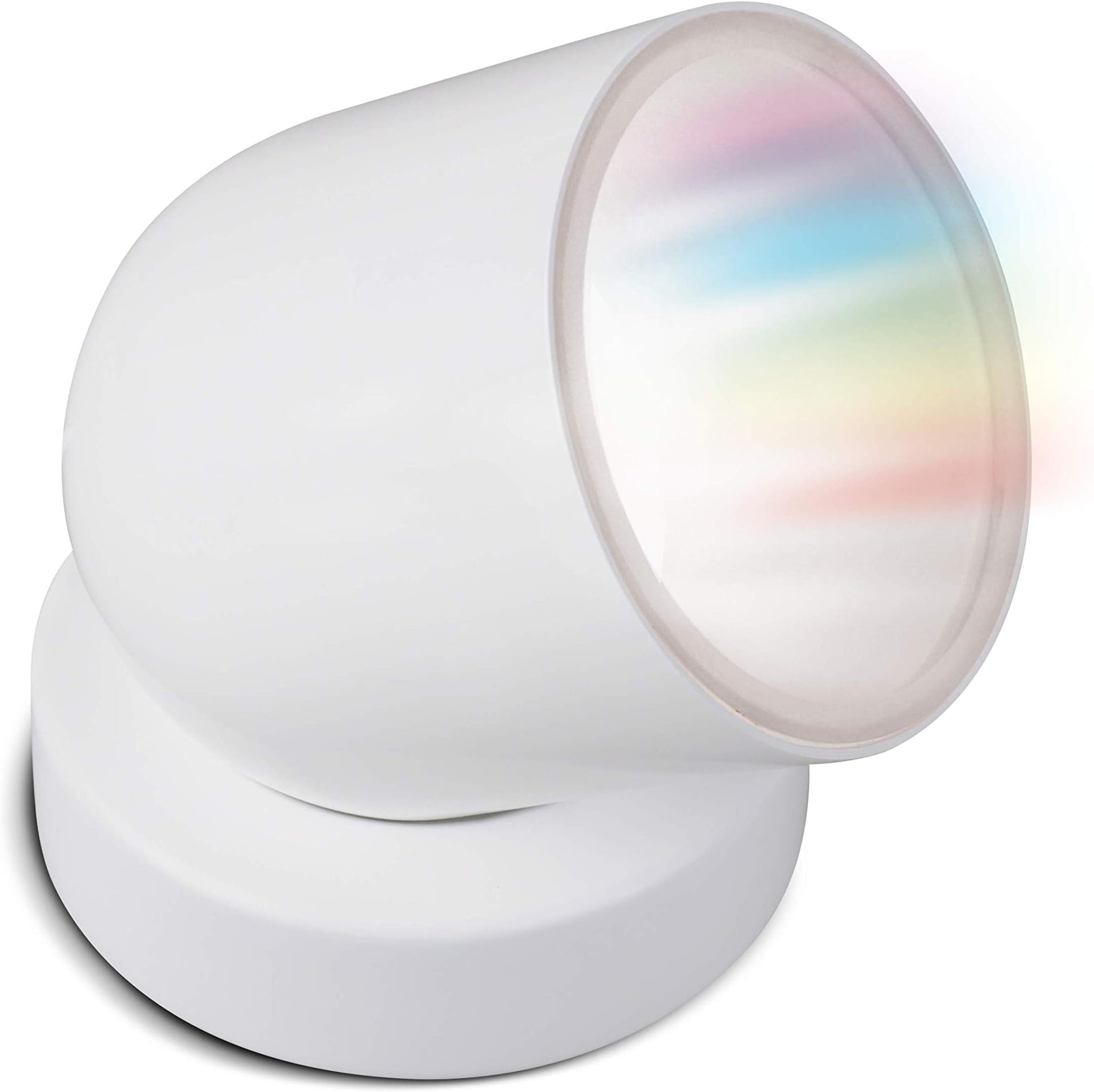 iDual Tulip projector-750lm-2700K-iDual with RC-Glossy White, Metal, 16 W