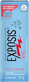 Exposis Bebe, Repelente Baby com Icaridina, Gel 117g