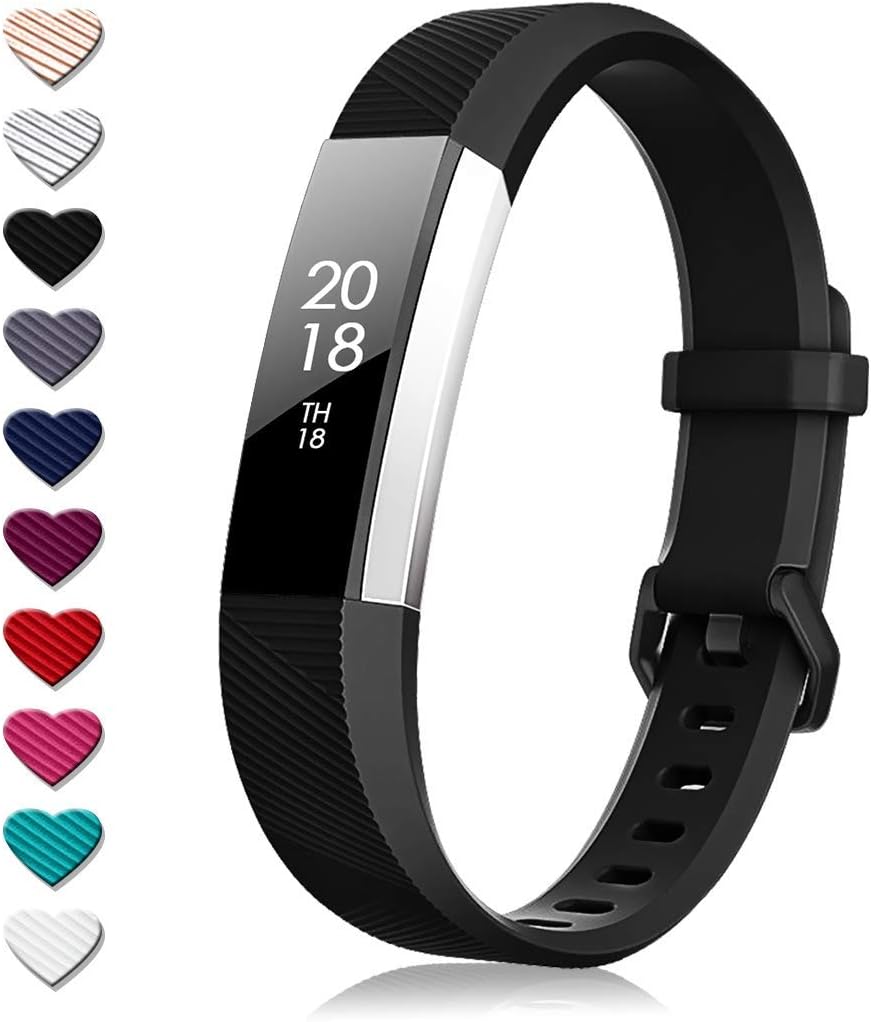 DigiHero For fitbit alta wrist straps,Replacement strape for Fitbit Alta/Fitbit Alta HR, Adjustable Sport Wristbands for Women Men