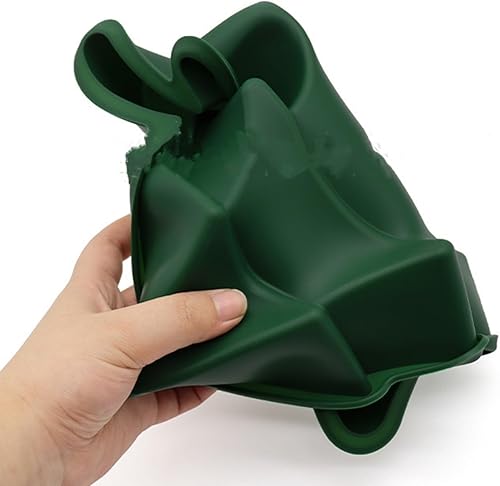 Miniatura 6 de RUMILK Moldes de silicona 3D para hornear de Navidad, molde de pastel de árbol de Navidad 3D, moldes de silicona para hornear molde antiadherente