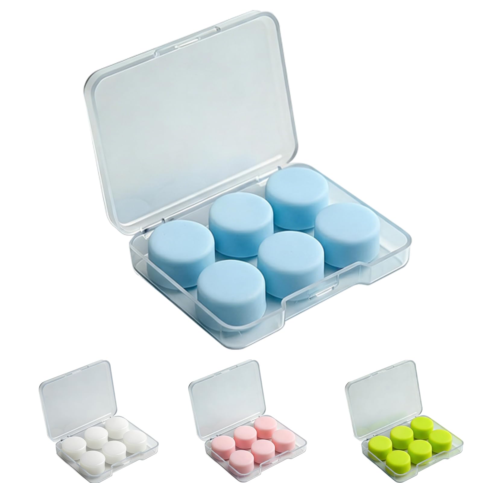 Moldable Silicone Ear Plugs for Sleeping, Soft Reusable Noise Reduction Earplugs for Snoring, Side Sleepers, Small Ears, Swimming and Travel — Amazon image 8