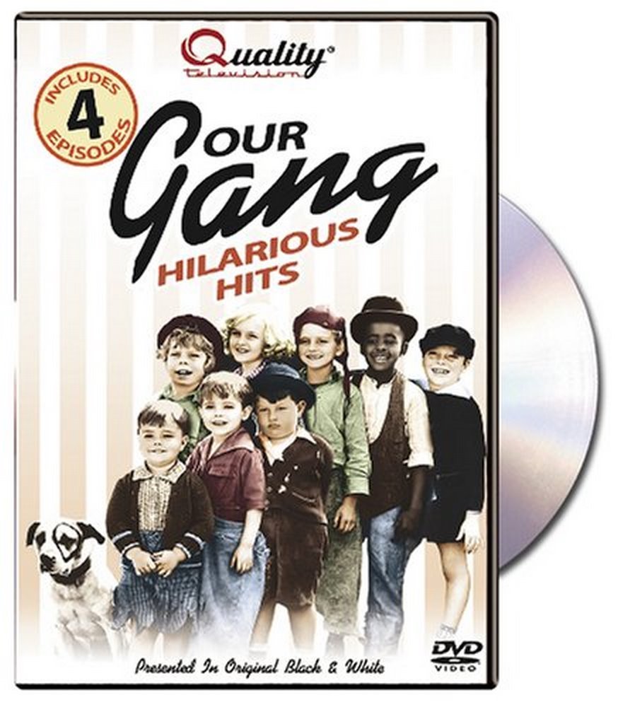 DVD Our Gang-Hilarious Hits con 4 episodios clásicos de comedia en blanco y negro