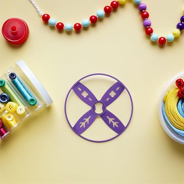 SKISUNO Juego de 40 Discos Voladores de Mano, Compatible con Juguetes Portátiles Pie, Colores Vibrantes, Material Duradero para Juegos al Aire Libre y Actividades Infantiles - 4