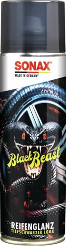 SONAX ReifenGlanz Special Edition (500 ml) pflegt und schützt die Reifen bei regelmäßiger Anwendung vor Rissen, vorzeitiger Alterung und Ausbleichen | Art-Nr. 04344000